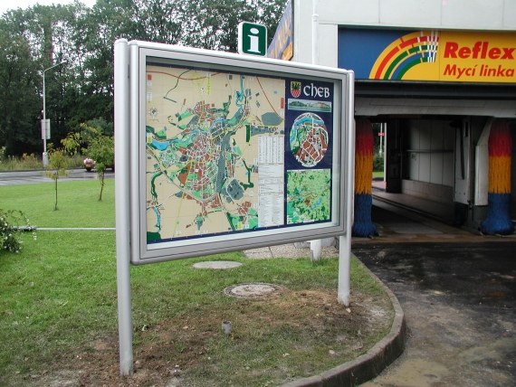 Informační skříňky ALU-CASE
